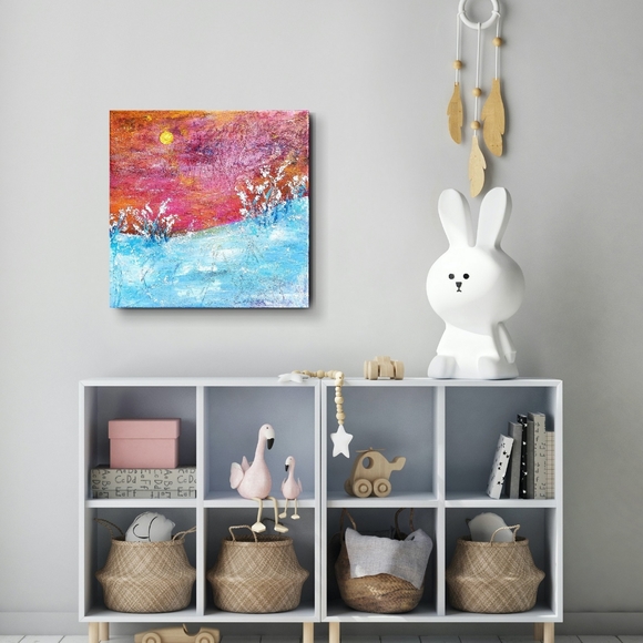 "DREAM". One-of-a-kind ORIGINAL PAINTING 🖌️ - Picture 8 of 10